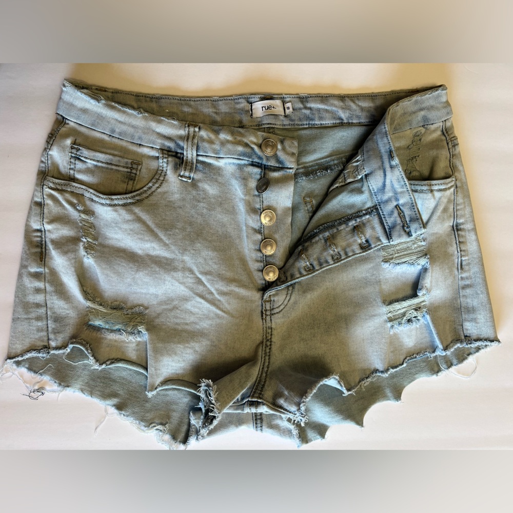 Rue21 Light Blue Denim Shorts